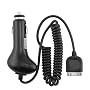 Black Car Charger for Creative Zen Vision: M / Vision W