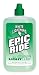 White Lightning Epic Ride All Conditions Light Bicycle Chain Lube, 8-Ounce Drip Squee...