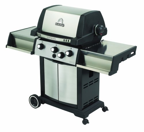 Broil King Model 987734 Sovereign 70 Liquid Propane 48,000 BTU Gas BBQ Grill with Rear Rotisserie Burner
