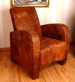 VINTAGE CLUBSESSEL IM ART DECO STIL KLASSIKER LOUNGE