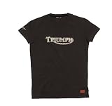 Womens Triumph McQueen T-Shirt- Black