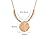 Snowman Lee Vintage Style Polished Plate Ancient Tribe Totem Statement Necklace