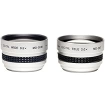Kenko 37mm Tele Wide Lens Set with adapters for 37mm 30mm 30 5mm Digital Video CamcordersFrom Kenko