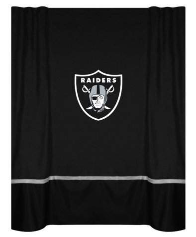 Oakland Raiders Shower Curtain (72x72)