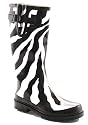 Funky Zebra Vegan Rain Boots Rubber Outdoor