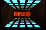 Leucht-Effekt-T-Shirt schwarz-disco Gr. L [7100]