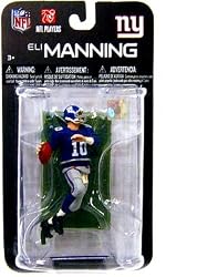 McFarlane Toys NFL 3 Inch Sports Picks Series 7 Mini Action Figure Eli Manning (New York Giants)