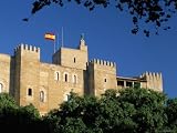 The Almudaina Palace, Palma, Mallorca (Majorca), Balearic Islands, Spain, Mediterranean Stretched Canvas Poster Print