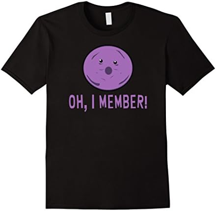 Men's Member Berries T-Shirt!  Oh I Member! Medium Black