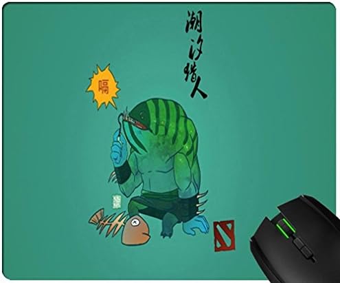 Tidehunter Dota 2 Chibi Character design custom gaming mouse rectangular padded non-slip rubber quality