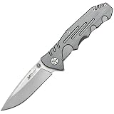 M-Tech Folding Knife Tactical Brushed Gray