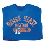 J. America Boise State Wrestling Blue Basic T-Shirt