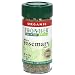 Frontier Organic Rosemary Leaf, Whole, 0.85-Ounce Container (Pack of 5)