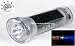 Solar Emergency LED Flashlight. Solar powered, no frequent change of battery. Red bli...