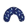 Theraline Schlaf-und Nackenkissen mittel Fische Blau (48) Gr.  100x21cm