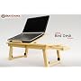 New Adjustable Bed Tray Laptop Table Desk W/ Drawer
