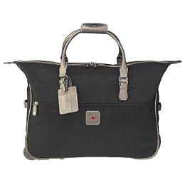 Swiss Gear Zurich Rolling Duffel Bag - Black (20")