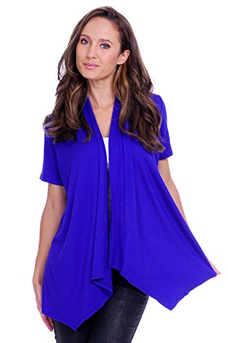 SR Women's Basic Various Style Sleeve Open Cardigan (Size: Small-5X)
