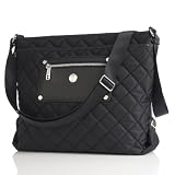 Knomo - 24402BLK - Silvi - Sac &agrave; main pour iPad et MacBook Air 11" - Noir