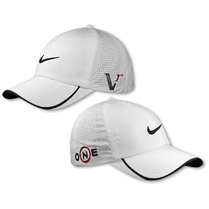 Nike One Victory Red 2009 Golf Cap Hat New Latest White
