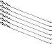 17-inch Premium Russian Shashlik Kebab Skewer Set of (24)