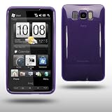 HTC HD2 PURPLE GEL COVER CASE BY CELLAPOD CASES