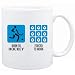 New  Born To Hockey , Forced To Work !  Mug Sports