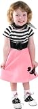 Childs Toddler Poodle Dress Halloween Costume (2-4T)