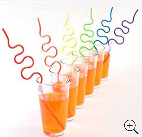 24 ct These twisty, curvy straws are the official Krazy® Straws since 1961.
