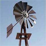 9' Bronze Backyard Windmill