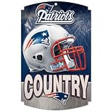 New England Patriots Wood Sign