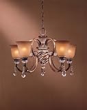 Minka Lavery Lights 174-206 5LT Chandelier Aston Court Traditional Indoor Lighting Chandeliers