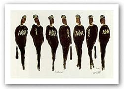 Alphas (Brotherhood) by Ted Ellis 12"x18" Art Print Poster African-American