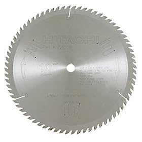 Hitachi 725206 10-Inch 72 Tooth ATB Fine Finish Saw Blade with 5 8-Inch Arbor by Hitachi