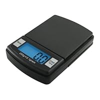 Fast Weigh MS-500-BLK Digital Pocket Scale, 500 by 0.1 G