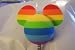 Disney Rainbow Mickey Ears Antenna Topper