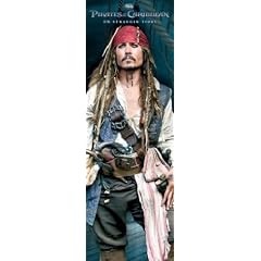 1art1 54194 Fluch der Karibik - 4, Jack T�r-Poster 158 x 53 cm