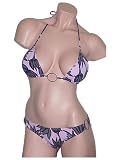 Calvin Klein Classic String Bikini Swimsuit Pink Tropical