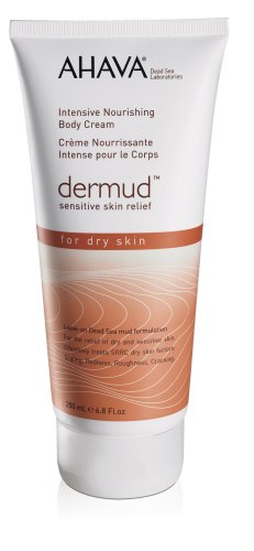 Ahava Dermud Intensive Nourishing Body Cream, 6.8 oz