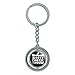 Shit Creek Survivor Spinning Round Metal Key Chain Keychain Ring
