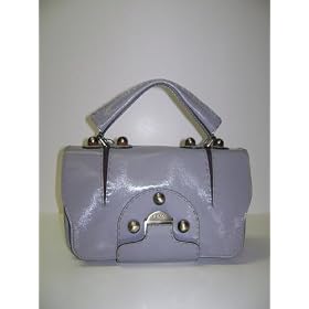 Fendi Handbags Secrete Code Light Gray Leather 8BN199