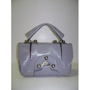 Fendi Handbags Secrete Code Light Gray Leather 8BN199