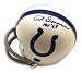 Autographed Art Donovan Baltimore Colts Throwback Mini Helmet Inscribed HOF 68