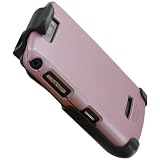 Rubberized Case and Holster for BlackBerry Storm (Pink)