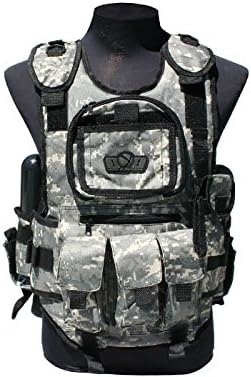 GenX Global Deluxe Tactical Paintball Vest - ACU
