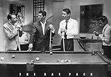 THE RAT PACK - POOL TABLE - 24x36 - ART PRINT / POSTER