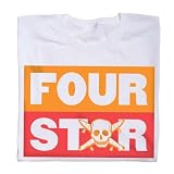 Fourstar Stacked Tee White
