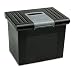 Rubbermaid&reg; Jumbo ProFile Portable File Box, Ltr/Lgl, 13-3/8 x 10-7/8 x 11-1/8, BLK/Graphite