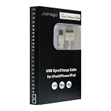 Cirago IPA1200 30-Pin Dock Connector to USB Sync/Charger Cable for iPod/iPhone/iPad, 10- Feet