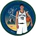 Minnesota Timberwolves Wally Szczerbiak Wall Clock